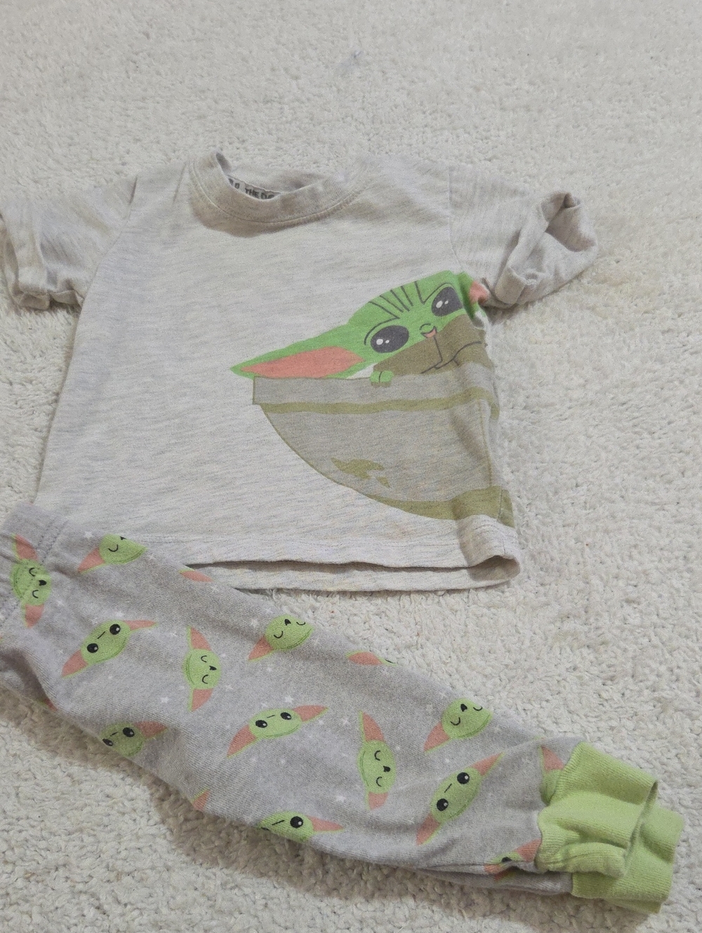 STAR WARS YODA 2PC PAJAMA SET